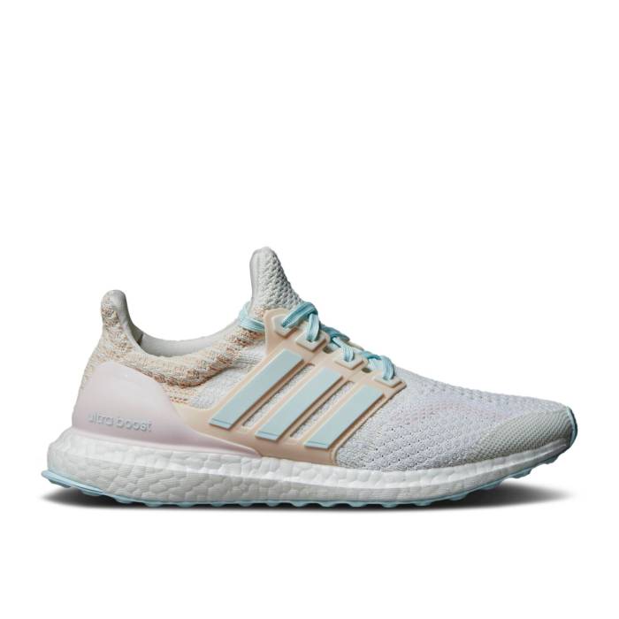 アディダス Adidas 【 Wmns Ultraboost 5.0 Dna \u0027Off White Almost Blue\u0027 Women Off White/Almost Blue/Bliss Orange 】 白いこと 白いこと レディース 白いこと 白いこと 青味 青味 orange 橙・オレンジ色