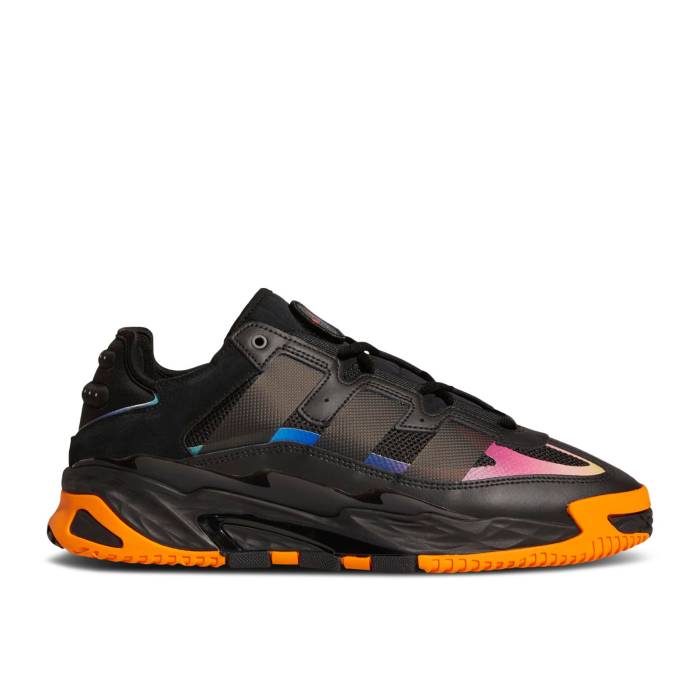 アディダス Adidas 【 Niteball \u0027Club Fresh\u0027 Men Core Black/Core Black/Orange Rush 】 メンズ 中核グループ 黒いこと 黒いこと orange 橙・オレンジ色 rush 混雑時