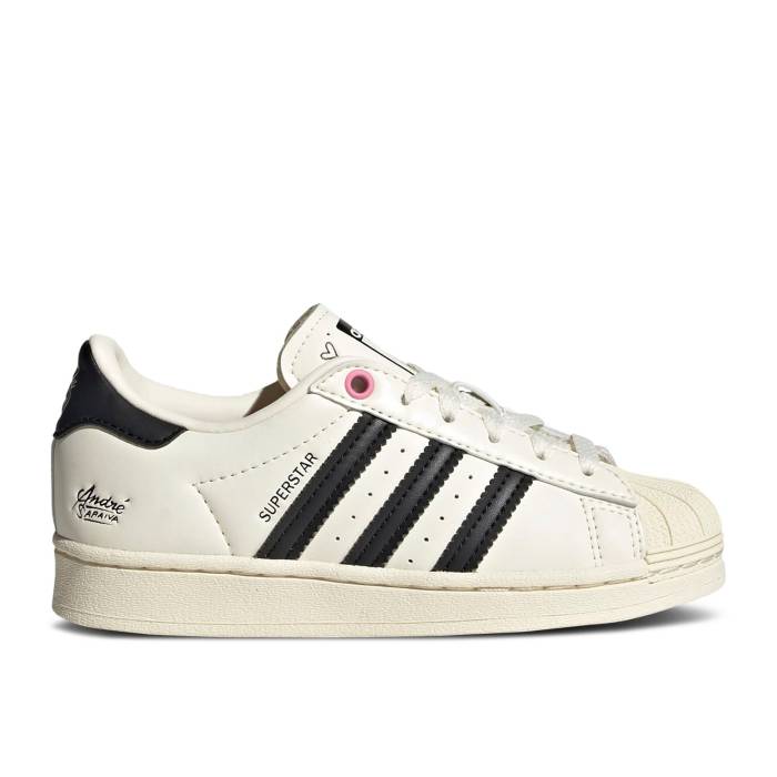 アディダス Adidas 【 Youth Cream White/Cream White/Core Black 】 ジュニア キッズ クリーム 白色 ホワイト コア 黒色 ブラック