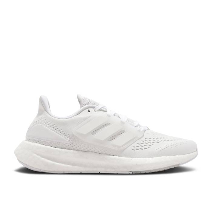 アディダス Adidas 【 Wmns Pureboost 22 \u0027Triple White\u0027 Women Cloud White/Cloud White/Crystal White 】 レディース 白いこと 白いこと