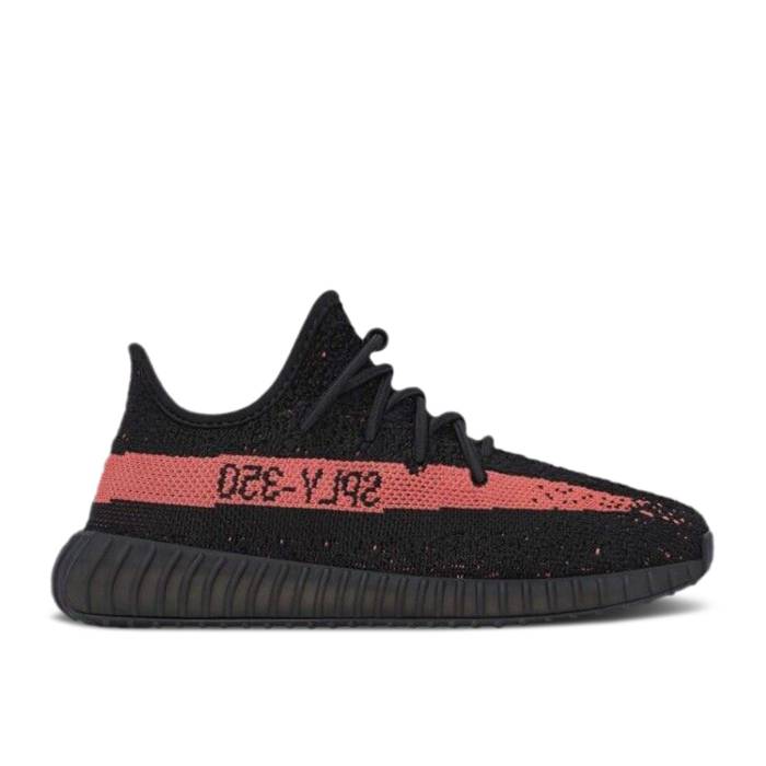 アディダス Adidas 【 Yeezy Boost 350 V2 Kids \u0027Red\u0027 Youth Core Black/Red/Core Black 】 ブースト 御坊っちゃん キッズ 中核グループ 黒いこと 黒いこと Red 赤・赤いこと キッズファッション-靴