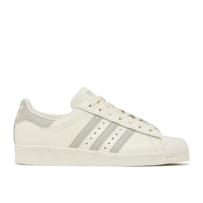 アディダス Adidas 【 Superstar 82 'Cloud White Metal Grey' Men Cloud White/Metal Grey/Off White 】 Superstar スーパースター 白色 ホワイト メタル メンズ 白色 ホワイト メタル 灰色 グレー