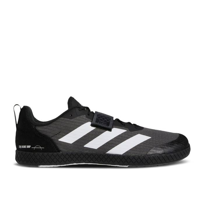 アディダス Adidas 【 The Total 'Black Grey' Men Core Black/Cloud White/Grey Six 】 メンズ コア 黒色 ブラック 白色 ホワイト 灰色 グレー|スニケス