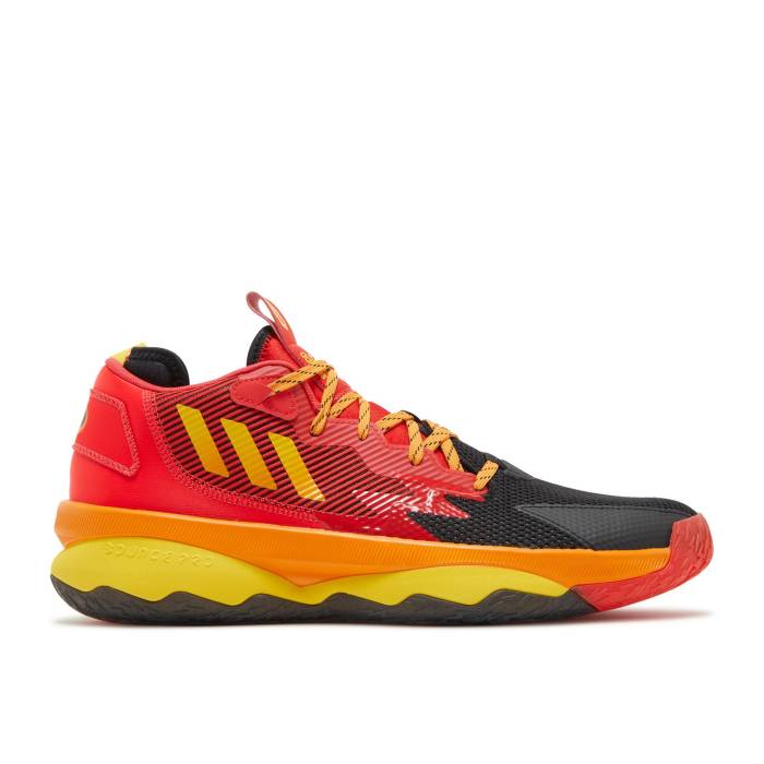 アディダス Adidas 【 Pixar X Dame 8 Mr. Incredible Men Core Black/Team Yellow/Vivid Red 】 メンズ コア 黒色 ブラック Team チーム yellow 黄色・イエロー Red 赤・レッド