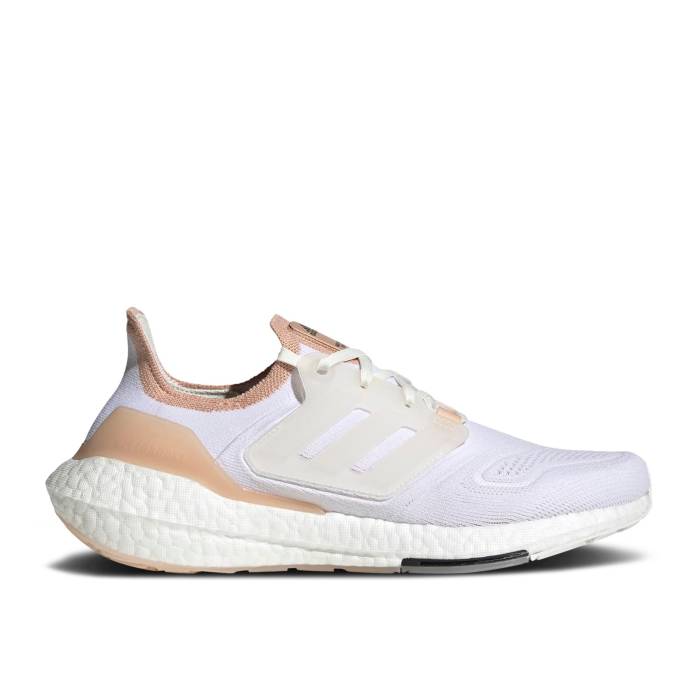 アディダス Adidas 【 Ultraboost 22 White Halo Blush Men Core White/Core White/Halo Blush 】 メンズ コア 白色 ホワイト