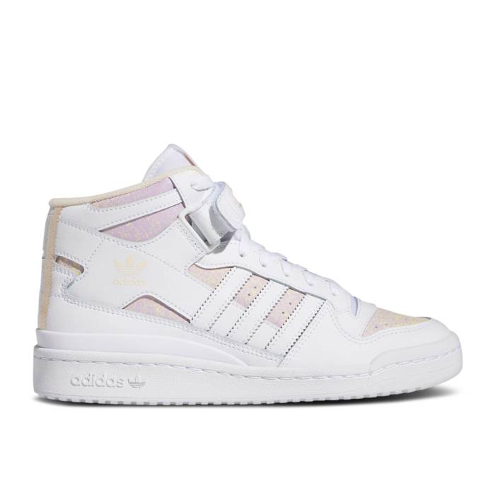 アディダス Adidas 【 Wmns Forum Mid \u0027Summery 80S\u0027 Women Cloud White/Cloud White/Bliss Orange 】 討論会 ミッド レディース 白いこと 白いこと orange 橙・オレンジ色