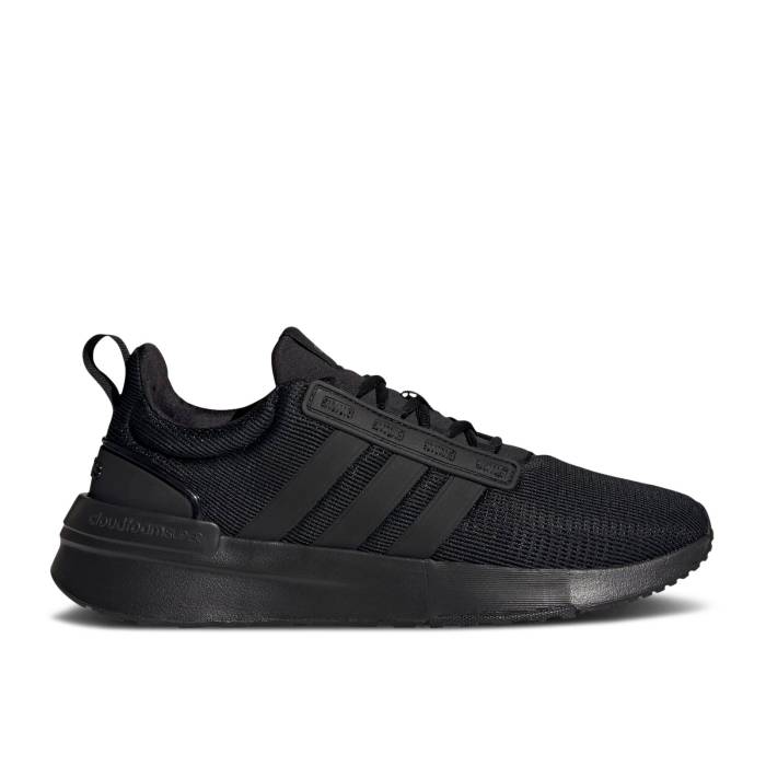 アディダス Adidas 【 Racer Tr21 \u0027Black\u0027 Men Core Black/Core Black/Grey Four 】 メンズ 中核グループ 黒いこと 黒いこと 薄墨色 薄墨色
