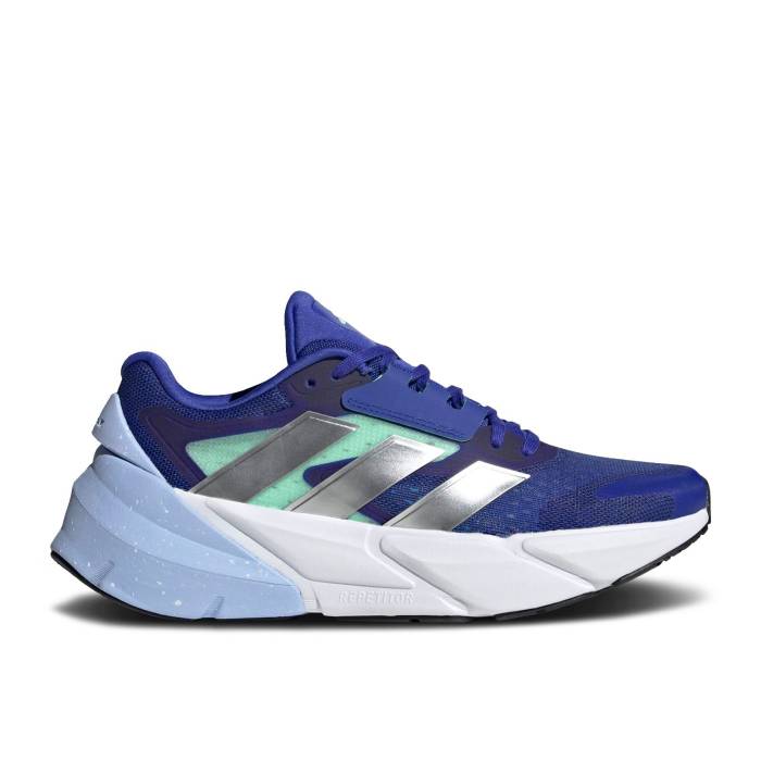 アディダス Adidas 【 Adistar 2.0 \u0027Lucid Blue Silver Metallic\u0027 Men Lucid Blue/Silver Metallic/Blue Dawn 】 青味 青み Silver しろがね色・しろがね色 メンズ 青味 青み Silver しろがね色・しろがね色
