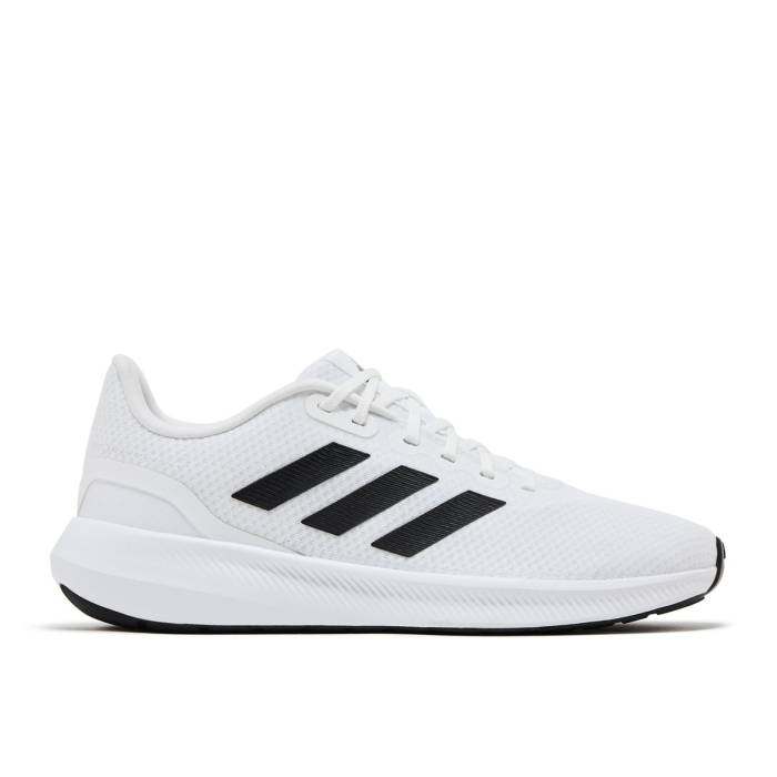 アディダス Adidas 【 Runfalcon 3.0 Cloudfoam Low \u0027White Black\u0027 Men Cloud White/Core Black/Cloud White 】 メンズ 白いこと 白いこと 中核グループ 黒いこと 黒いこと