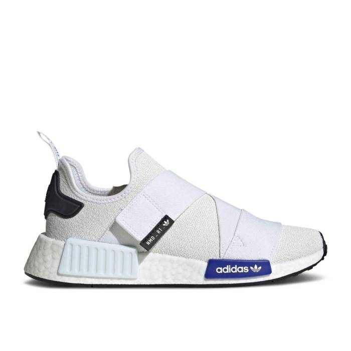 アディダス Adidas 【 Wmns Nmd_R1 Strap \u0027White Lucid Blue\u0027 Women Cloud White/Lucid Blue/Core Black 】 同盟罷工さあ美 レディース 白いこと 白いこと 青み 青色 中核グループ 黒いこと 黒いこと