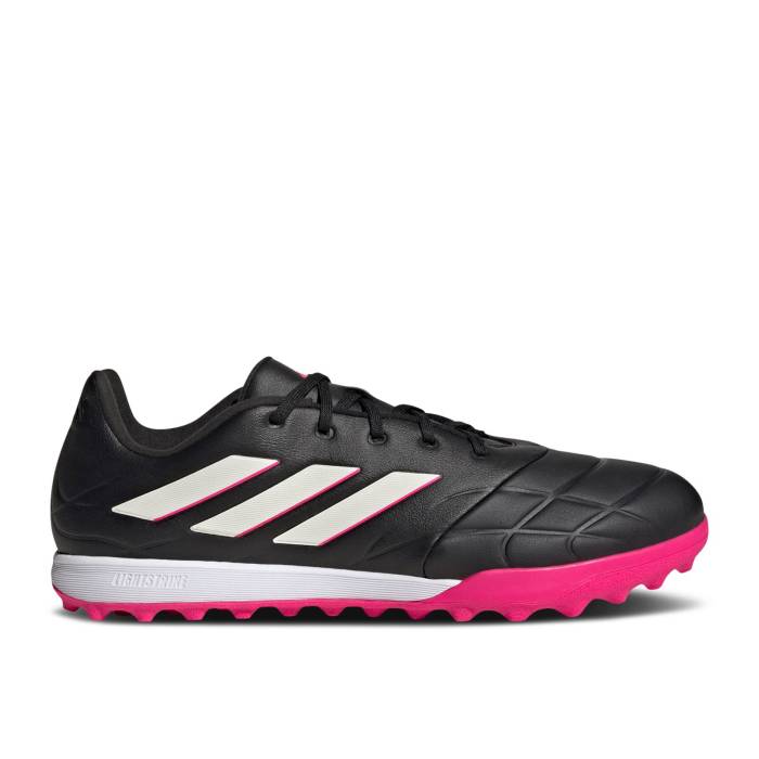アディダス Adidas 【 Copa Pure.3 Tf 'Own Your Football Pack' Men Core Black/Zero Metallic/Team Shock Pink 】 フットボール メンズ コア 黒色 ブラック ゼロ Team チーム ショック pink ピンク