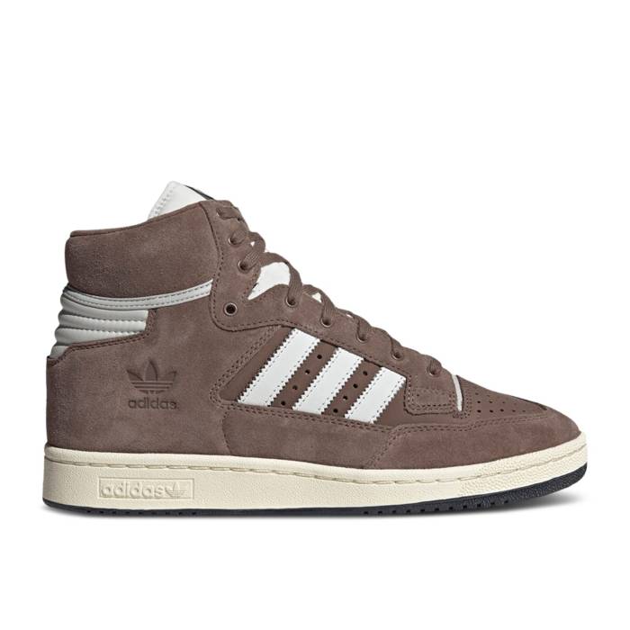 アディダス Adidas 【 Centennial 85 High \u0027Earth Strata\u0027 Men Earth Strata/Crystal White/Chalk White 】 御機嫌 メンズ 白いこと 白いこと