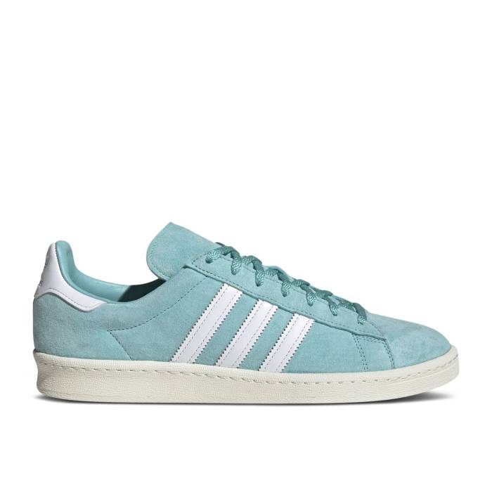 アディダス Adidas 【 Campus 80S \u0027Easy Mint\u0027 Men Easy Mint/Cloud White/Off White 】 構内 メンズ 白いこと 白いこと