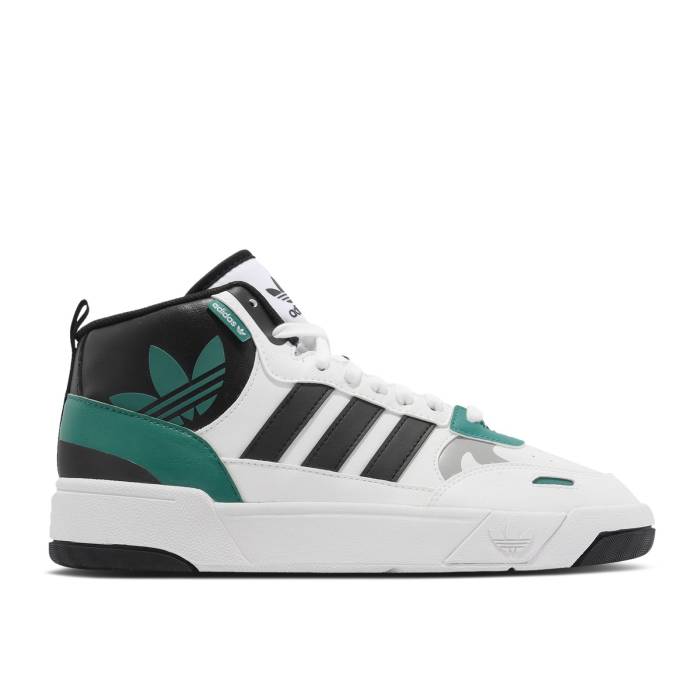 アディダス Adidas 【 Post Up \u0027White Black Green\u0027 Men Cloud White/Core Black/Cloud White 】 黒いこと 黒いこと メンズ 白いこと 白いこと 中核グループ 黒いこと 黒いこと