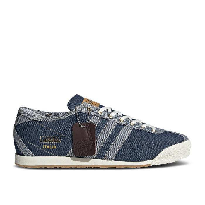 アディダス Adidas 【 Italia Denim Spzl Blue Bird Men Off White/Blue Bird/Gum 】 デニム メンズ 白色 ホワイト 青色 ブルー