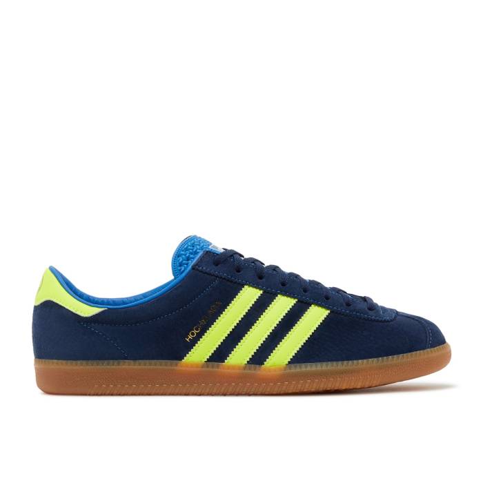 アディダス Adidas 【 Hochelaga Spzl Indigo Solar Yellow Men Night Indigo/Solar Yellow/Blue Bird 】 メンズ ナイト 藍色・インディゴ yellow 黄色・イエロー 青色 ブルー
