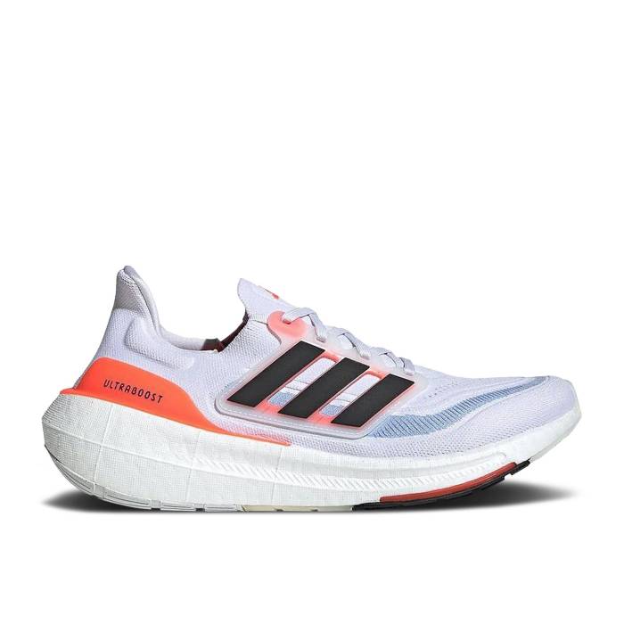 アディダス Adidas 【 Ultraboost Light \u0027White Solar Red\u0027 Men Cloud White/Core Black/Solar Red 】 メンズ 白いこと 白いこと 中核グループ 黒いこと 黒いこと Red 赤・赤いこと