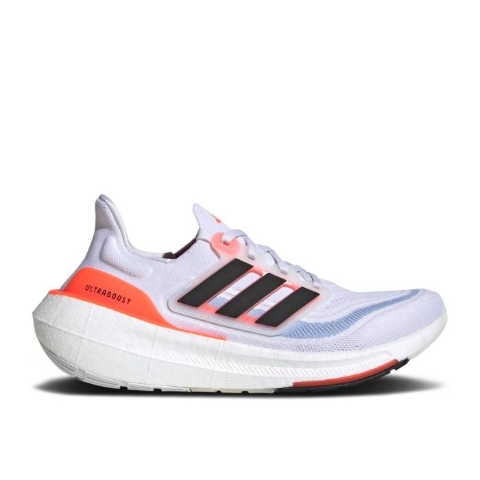 アディダス Adidas 【 Wmns Ultraboost Light \u0027White Solar Red\u0027 Women Cloud White/Core Black/Solar Red 】 レディース 白いこと 白いこと 中核グループ 黒いこと 黒いこと Red 赤・赤いこと