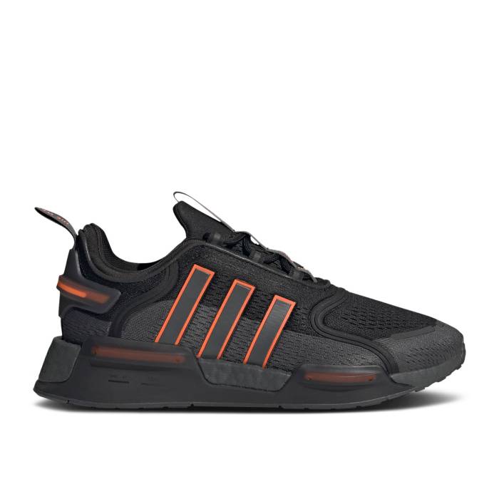 アディダス Adidas 【 Nmd_V3 Black Solar Orange Men Grey Six/Solar Orange/Core Black 】 メンズ 灰色 グレー orange 橙・オレンジ コア 黒色 ブラック