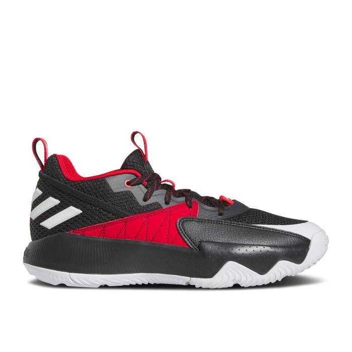 アディダス Adidas 【 Dame Certified Extply 2.0 Trail Blazers Away Men Better Scarlet/Cloud White/Core Black 】 ブレザー メンズ 白色 ホワイト コア 黒色 ブラック