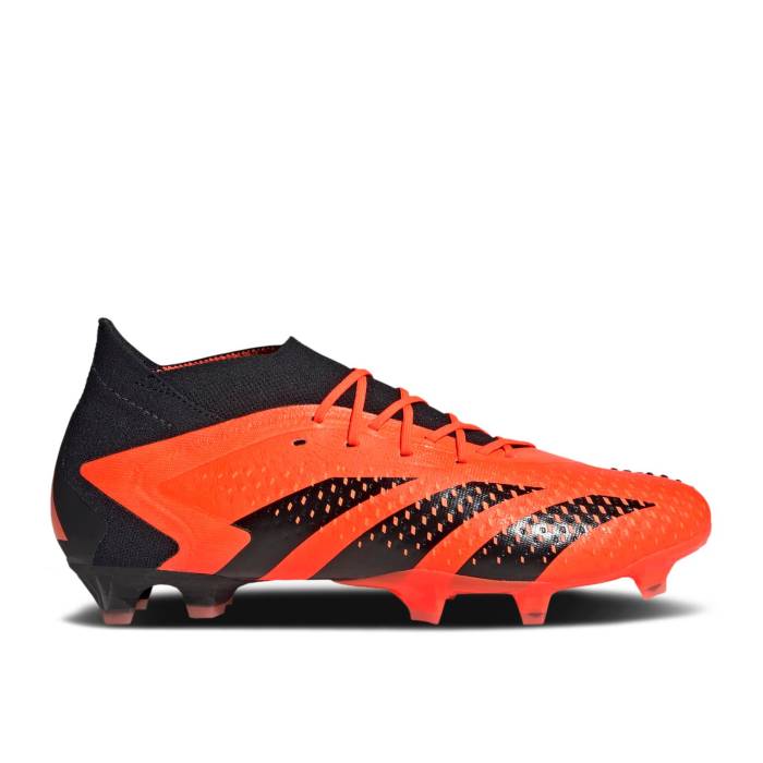 アディダス Adidas 【 Predator Accuracy.1 Fg 'Heatspawn Pack' Men Team Solar Orange/Core Black/Core Black 】 プレデター 靴 メンズ靴 スニーカー メンズ Team チーム orange 橙・オレンジ コア 黒色 ブラック画像