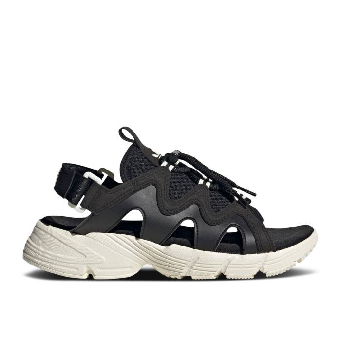 アディダス Adidas 【 Wmns Astir Sandal \u0027Black Off White\u0027 Women Core Black/Off White/Off White 】 レディース 中核グループ 黒いこと 黒いこと 白いこと 白いこと