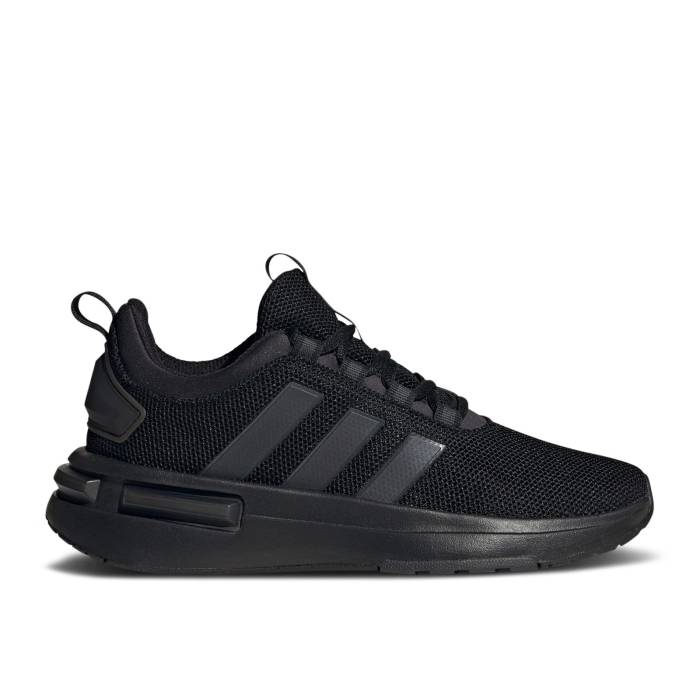 アディダス Adidas 【 Wmns Racer Tr23 Black Carbon Women Core Black/Black Blue Metallic/Carbon 】 レディース コア 黒色 ブラック 青色 ブルー カーボン