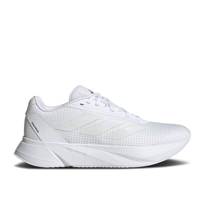 アディダス Adidas 【 Wmns Duramo Sl \u0027White\u0027 Women Cloud White/Cloud White/Grey Five 】 レディース 白いこと 白いこと 薄墨色 薄墨色