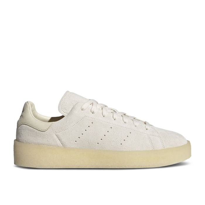 アディダス Adidas 【 Stan Smith Crepe Off White Gum Men Off White/Cream White/Supplier Colour 】 クレープ 白色 ホワイト メンズ 白色 ホワイト クリーム