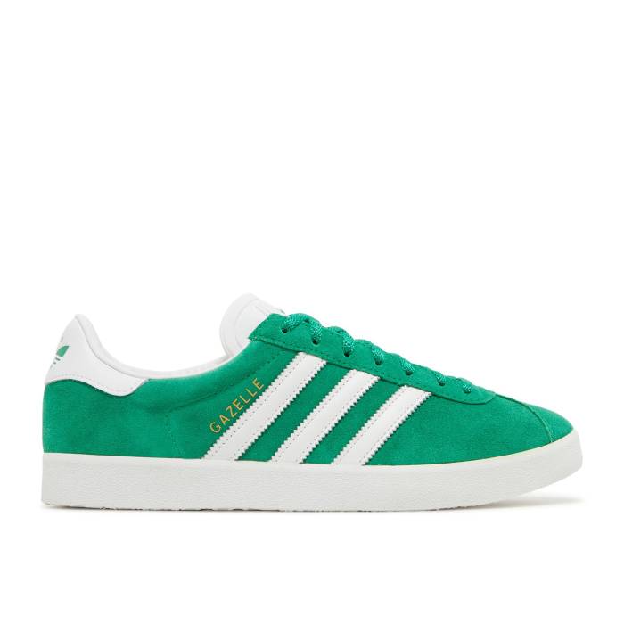 アディダス Adidas 【 Gazelle 85 Green White Men Green/Cloud White/Gold Metallic 】 ガゼル メンズ green 緑・グリーン 白色 ホワイト ゴールド