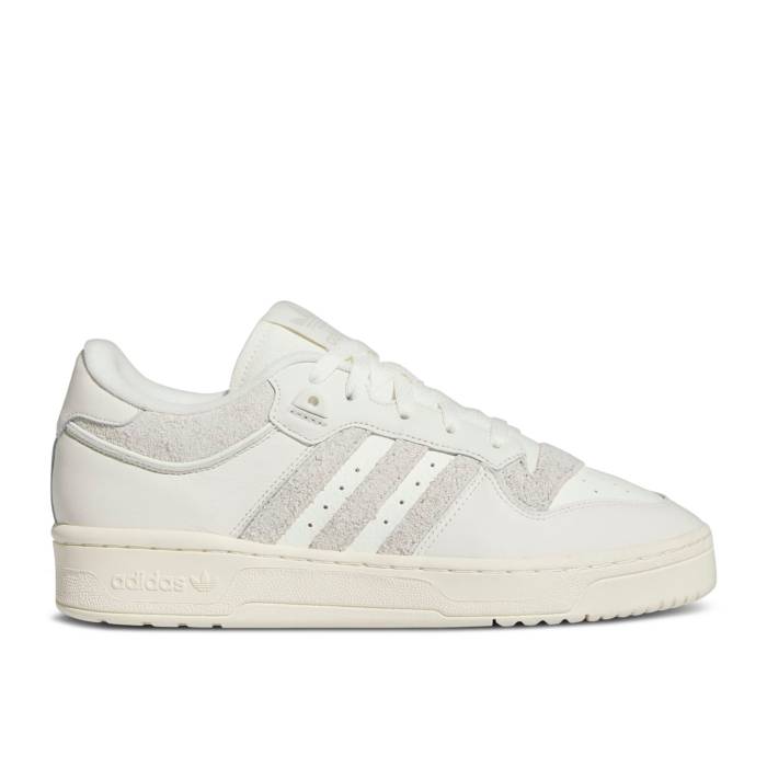 アディダス Adidas 【 Rivalry Low 86 \u0027Orbit Grey\u0027 Men Off White/Orbit Grey/Cream White 】 メンズ 白いこと 白いこと 薄墨色 薄墨色 皮膚軟化剤