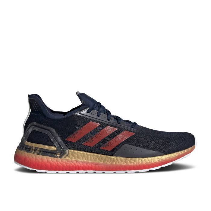 アディダス Adidas 【 Ultraboost 鉛 \u0027Collegiate Navy Scarlet\u0027 Men Collegiate Navy/Scarlet/Gold Metallic 】 紺色 米国海軍 メンズ 紺色 米国海軍 ゴールド