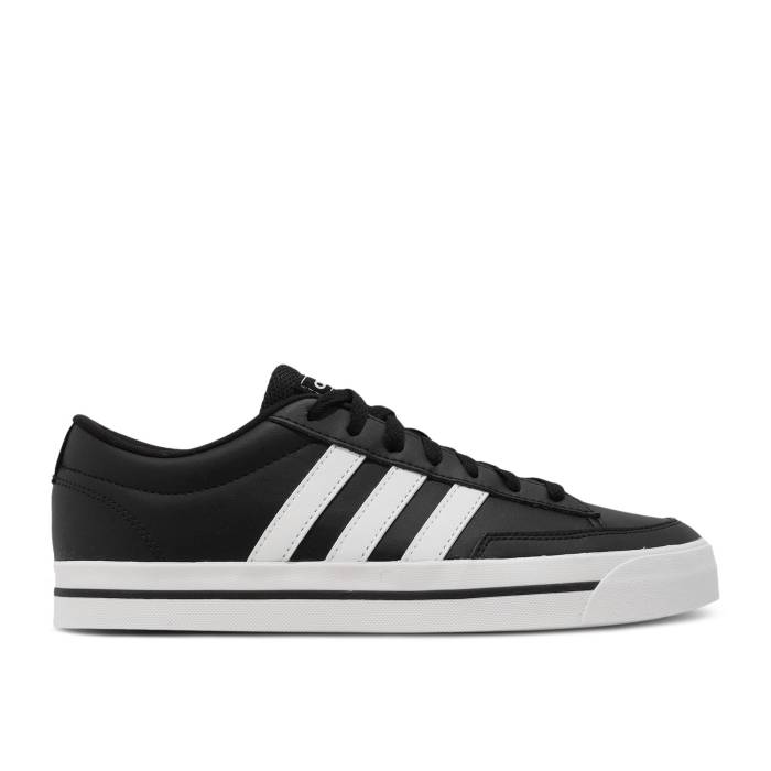 アディダス Adidas 【 Retrovulc \u0027Black White\u0027 Men Core Black/Cloud White/Core Black 】 メンズ 中核グループ 黒いこと 黒いこと 白いこと 白いこと