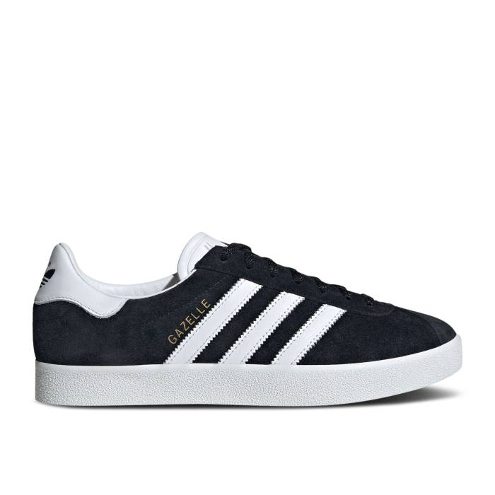 アディダス Adidas 【 Gazelle 85 \u0027Black White\u0027 Men Core Black/Cloud White/Gold Metallic 】 ガゼル メンズ 中核グループ 黒いこと 黒いこと 白いこと 白いこと ゴールド