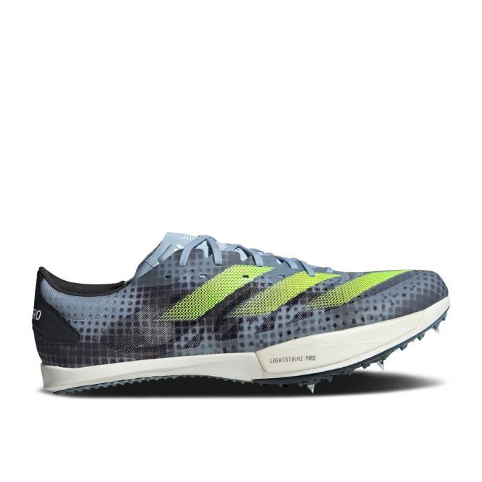 アディダス Adidas 【 Adizero Ambition \u0027Wonder Blue Lucid Lemon\u0027 Men Wonder Blue/Lucid Lemon/Arctic Night 】 アディゼロ 青碧 青碧 メンズ 青碧 青碧 ナイト爵