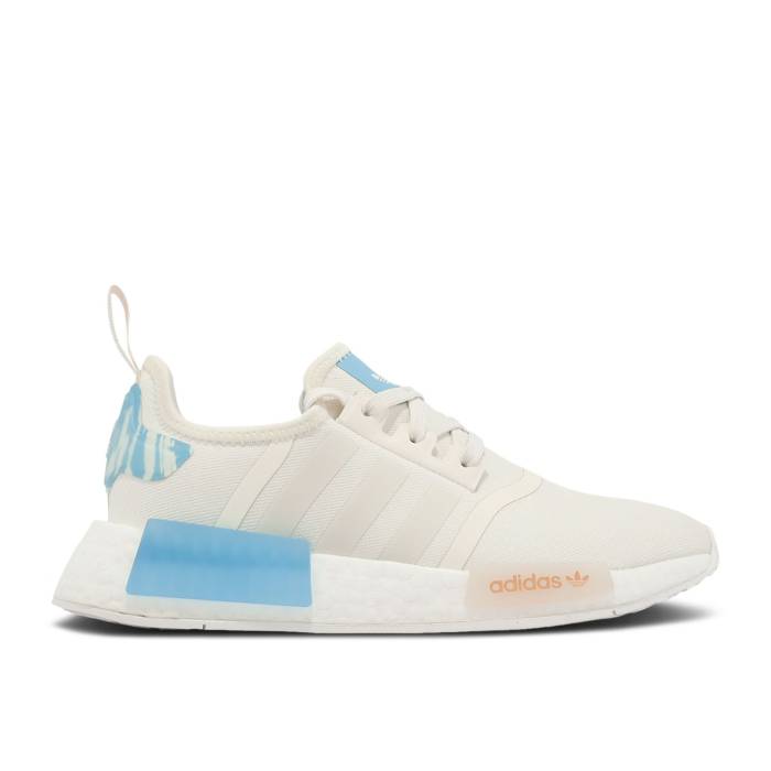 アディダス Adidas 【 Wmns Nmd_R1 \u0027Off White Preloved Blue\u0027 Women Off White/Preloved Blue/Halo Blush 】 白いこと 白いこと レディース 白いこと 白いこと 青碧 青碧
