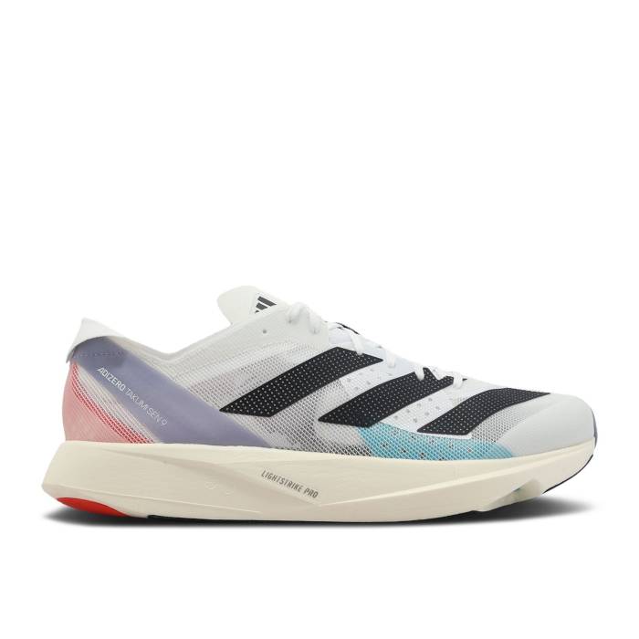 アディダス Adidas 【 Adizero Takumi Sen 9 \u0027Silver Violet Cyan\u0027 Men Silver Violet/Cloud White/Lucid Cyan 】 アディゼロ 紫・相撲取り草 メンズ Silver しろがね色・しろがね色 紫・相撲取り草 白いこと 白いこと シアン