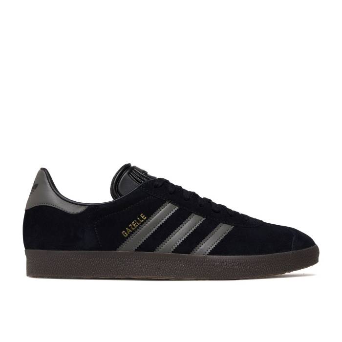 アディダス Adidas 【 Gazelle \u0027Black Gold Metallic Gum\u0027 Men Core Black/Gold Metallic/Gum 】 ガゼル ゴールド メンズ 中核グループ 黒いこと 黒いこと ゴールド