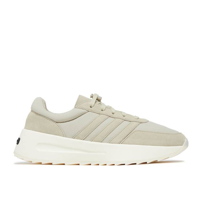 アディダス Adidas 【 Fear Of God Athletics X Los Angeles Runner \u0027Sesame Cloud White\u0027 Men Sesame/Cloud White/Sesame 】 アスレチックス メンズ 白いこと 白いこと