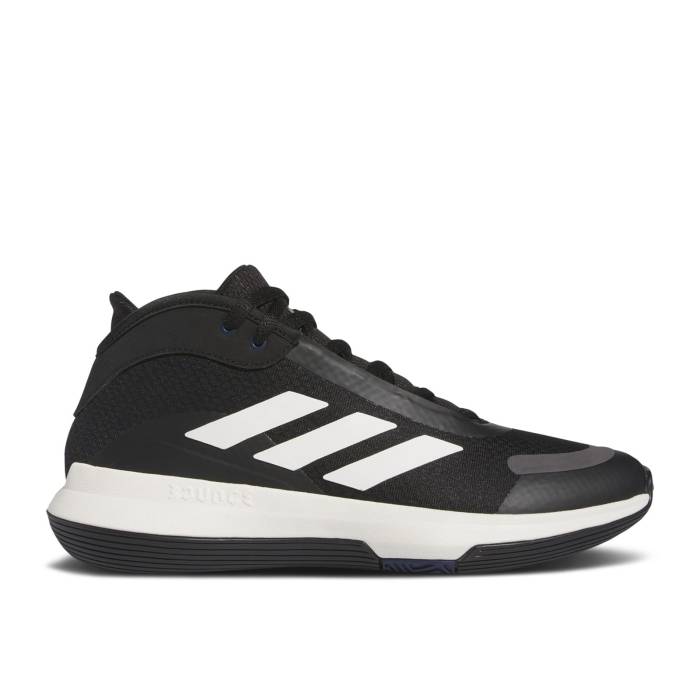 アディダス Adidas 【 Bounce Legends \u0027Black White\u0027 Men Core Black/Cloud White/Charcoal 】 バウンス メンズ 中核グループ 黒いこと 黒いこと 白いこと 白いこと 濃灰色