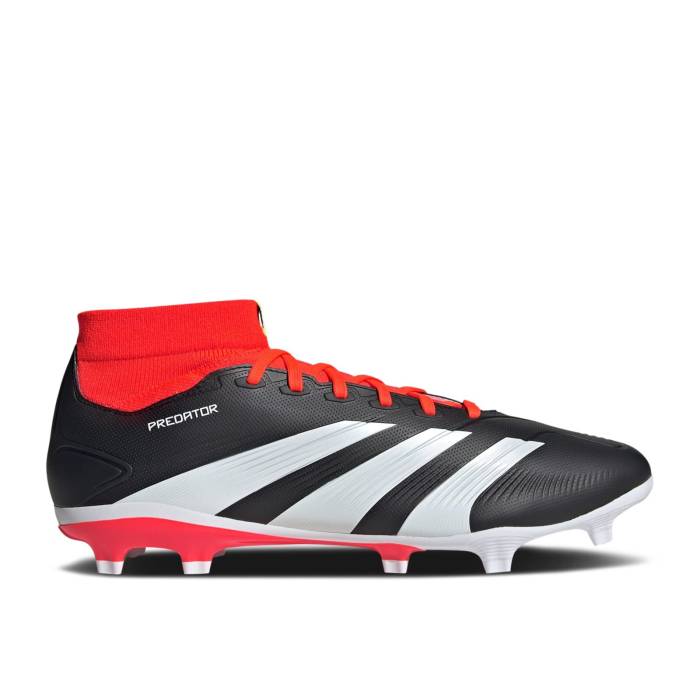 アディダス Adidas 【 Predator 24 League Fg 'Solar Energy Pack' Men Core Black/Cloud White/Solar Red 】 プレデター エナジー メンズ コア 黒色 ブラック 白色 ホワイト Red 赤・レッド