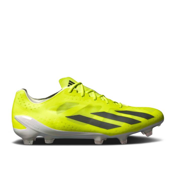 アディダス Adidas 【 X Crazyfast+ Fg \u0027Solar Energy Pack\u0027 Men Team Solar Yellow/Core Black/Cloud White 】 活動力 メンズ Team 野球クラブ yellow 黄味がかった・黄色 中核グループ 黒いこと 黒いこと 白いこと 白いこと