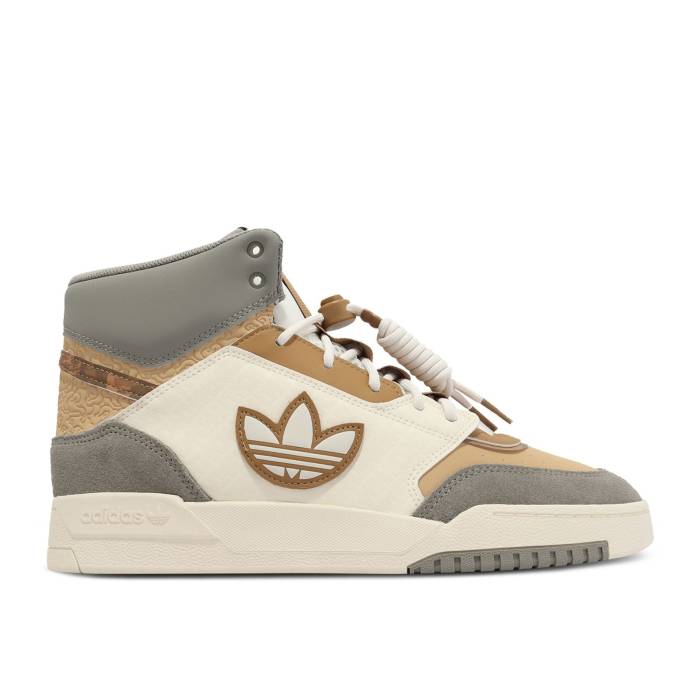 アディダス Adidas 【 Drop Step Xl \u0027Cream White Mesa\u0027 Men Cream White/Mesa/Hazy Beige 】 白いこと 白いこと メンズ 皮膚軟化剤 白いこと 白いこと ベージュ