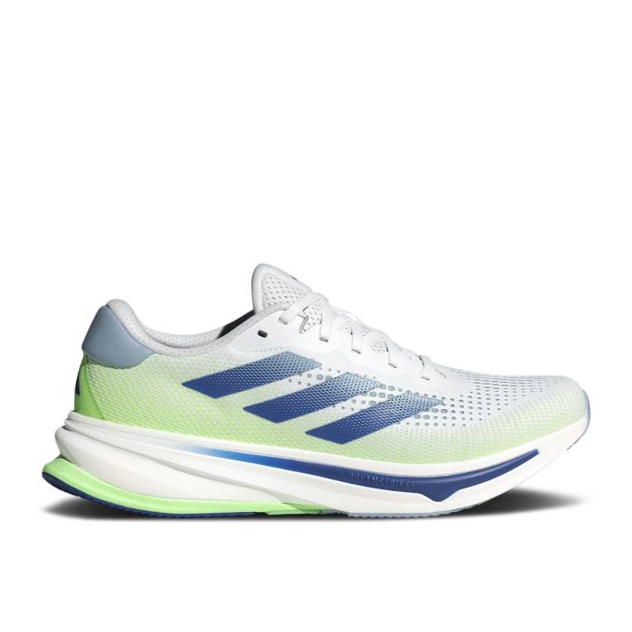 アディダス Adidas 【 Supernova Rise \u0027White Wonder Blue\u0027 Men Cloud White/Wonder Blue/Green Spark 】 スーパーノバ・ノヴァ ライズ メンズ 白いこと 白いこと 青味 青み green 緑・緑であること