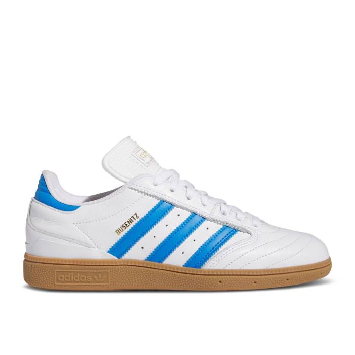 アディダス Adidas 【 Busenitz \u0027White Blue Bird\u0027 Men Cloud White/Blue Bird/Gold Metallic 】 青碧 青碧 メンズ 白いこと 白いこと 青碧 青碧 ゴールド