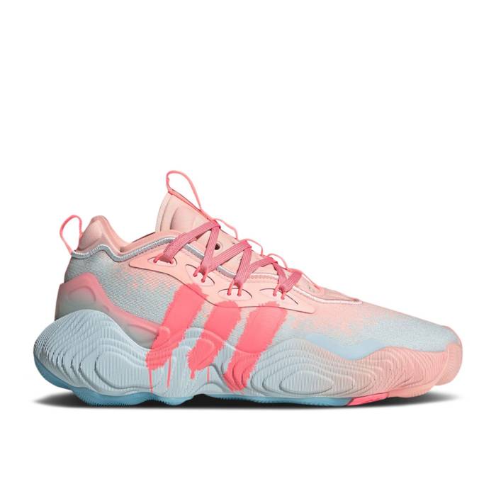 アディダス Adidas 【 Trae Young 3 Cotton Candy Men Cloud White/Cloud White/Cloud White 】 メンズ 白色 ホワイト
