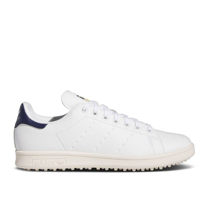 アディダス Adidas 【 Stan Smith Golf \u0027White Collegiate Navy\u0027 Men Cloud White/Collegiate Navy/Off White 】 golf ゴルフ メンズ 白いこと 白いこと 紺色 米国海軍