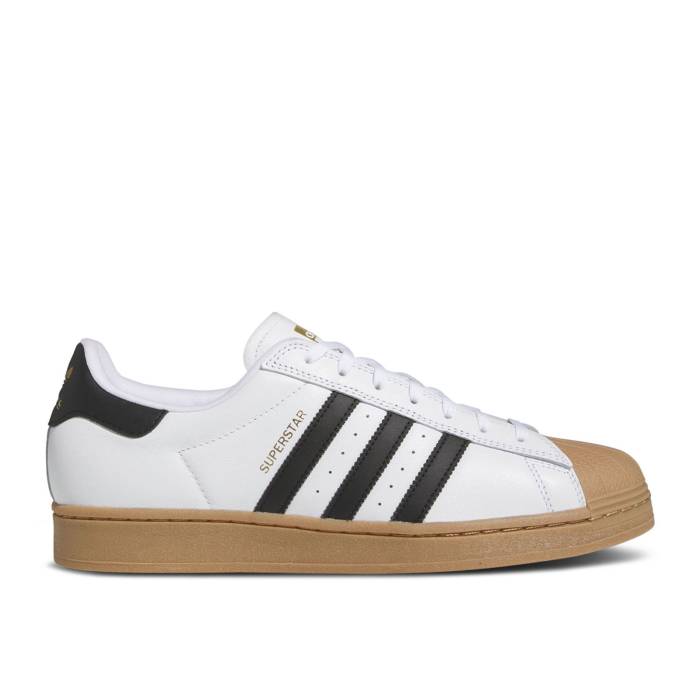 アディダス Adidas 【 Superstar Adv \u0027White Black Gum\u0027 Men Cloud White/Core Black/Gum 】 Superstar はやりっ児 黒いこと 黒いこと メンズ 白いこと 白いこと 中核グループ 黒いこと 黒いこと スニーカー-靴