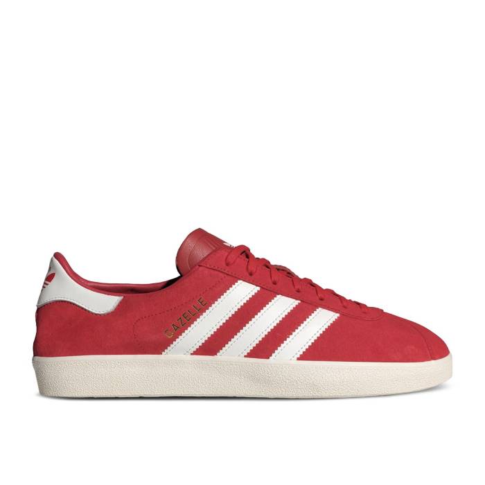 アディダス Adidas 【 Gazelle Decon 'Scarlet' Men Better Scarlet/Core White/Off White 】 ガゼル メンズ コア 白色 ホワイト