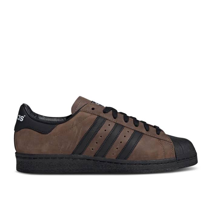 アディダス Adidas 【 Superstar 82 \u0027Black Storm\u0027 Men Black Storm/Core Black/Cloud White 】 Superstar はやりっ児 メンズ 黒いこと 黒いこと 中核グループ 白いこと 白いこと